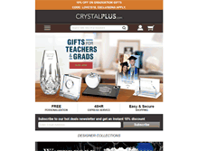 Tablet Screenshot of crystalplus.com